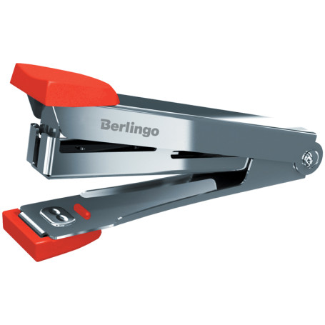 Степлер №10 Berlingo "Steel and Style" до 10 л., металлический корпус, ассорти