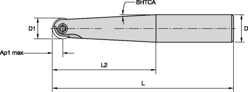 Фреза KDMB08R100A10HN