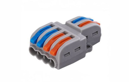 RIPO T-shaped construction and installation terminals for connecting phase conductors of 2 lines (pack of 20 pcs.)
