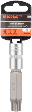 Head (1/2";L=100mm) with TORX T80 Car Body PRO insert (39258)