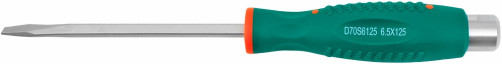 D70S6125 Screwdriver, slotted, impact, power turnkey,SL6.5x125