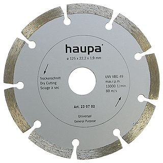Cutting disc 125x22,2, laser