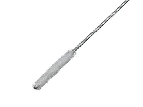 Щетка ерш IBZ, 600*100 мм, диаметр 20 мм, нейлон РА прозрачный 0,30 мм, хвостовик 2,0 мм