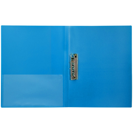 Папка с зажимом Berlingo "Color Zone", 17 мм, 600 мкм, синяя
