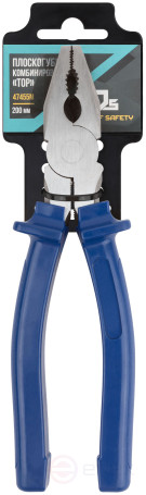 Combined pliers "Tor", tools. steel, plastic handles 200 mm