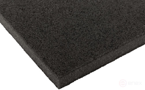 Aluminum oxide grinding sponge, 125x100x10 mm, P 60