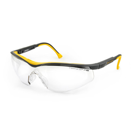Safety glasses open O50 MONACO StrongGlass (2C-1.2 PC), 30 pcs.