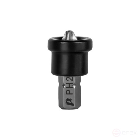 Screwdriver bit PRACTICE "Profi" PH-2 x 25mm for giprok, with limiter (2 pcs), blister (031-228)