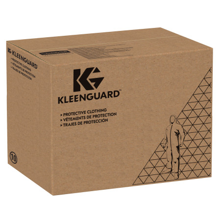 KleenGuard® A71 Комбинезоны для защиты от проникновения химических аэрозолей - С капюшоном / Желтый /М (10 комбинезонов)