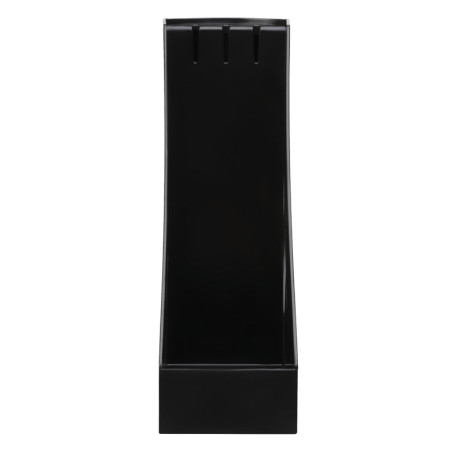 Лоток для бумаг вертикальный СТАММ "Ультра", черный