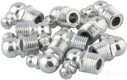 Пресс-маслёнка М10х1 угловая (10 шт)(Н2, 90°) АвтоDело 42169