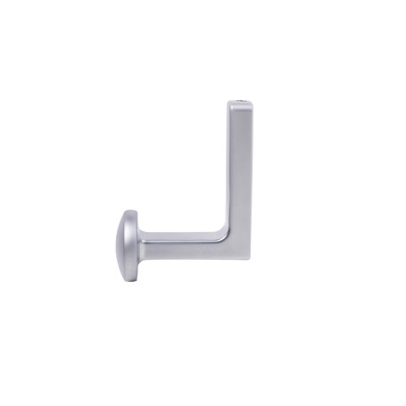 Крючок меб. однорожковый мет. KING хром матовый AKS