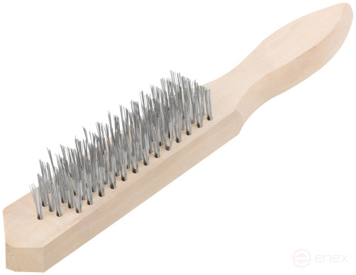Корщетка ручная, деревянная рукоятка 280 мм, 5-ти рядная
