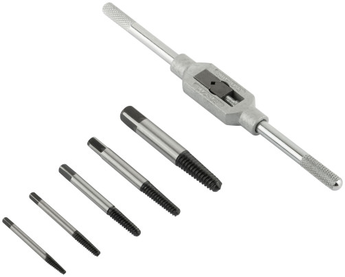 A set of extractors with a holder of 5 pcs.