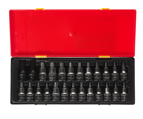 A set of end heads with a 1/2" nozzle (in a case) 25pcs JTC/1