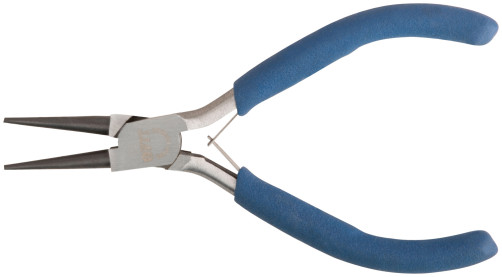 Round pliers "mini", blue handles 125 mm