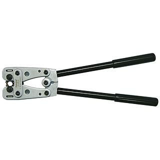 Crimping tool, hexagon pressing DIN, 10-120 mm2