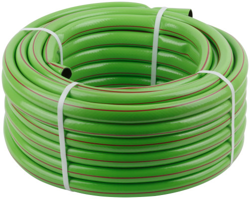 Irrigation hose three-layer reinforced elastic 3/4" x 2.1 mm, 25 m