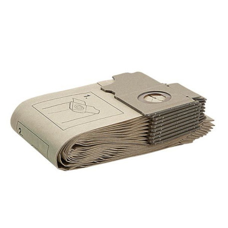 Paper dust collectors, for vacuum cleaners CV 36/2, CV 46/2, 10 pcs.