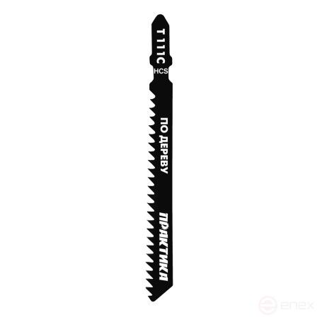 Wood jigsaw saws, chipboard PRACTICE type T111C 100 x 75 mm, rough cut, HCS (2 pcs.) (034-465)