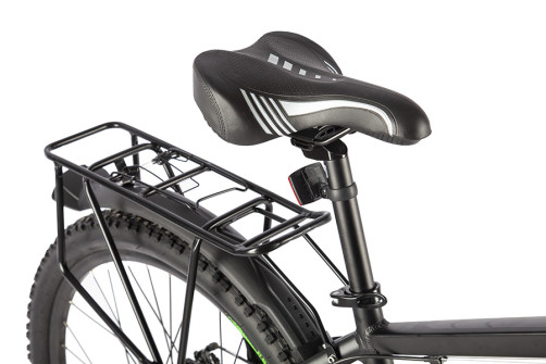 Велогибрид Eltreco Ultra Trend Up Черно-зеленый-2500