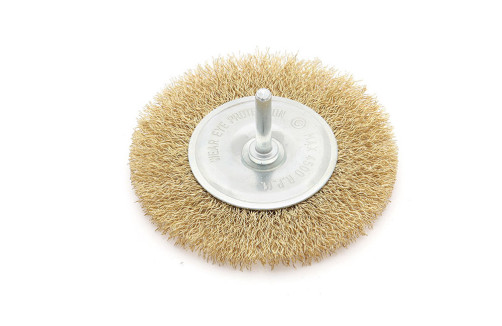 Flat Wire Drill Brush 100 mm