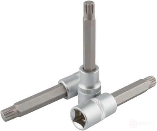 Головка со вставкой SPLINE M8 (1/2";L=100mm) АвтоDело (39608)