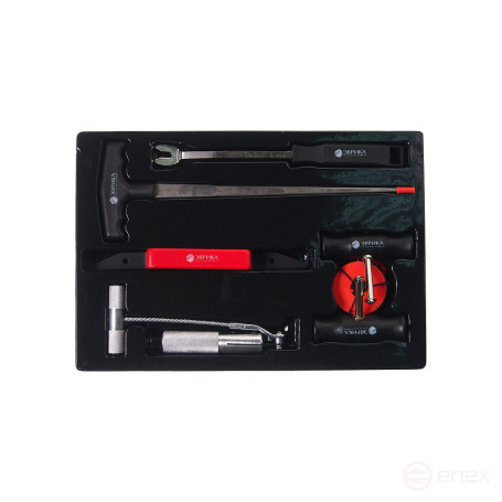 ER-86079 glass removal kit (knife, string, holders, awl, piston puller) EUREKA 1/10