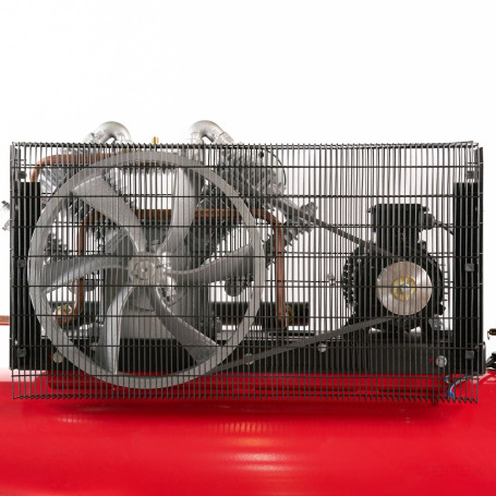 Compressor ROSSVIK SB4/F-500.LT100/16-7.5, 1000l/min, 16bar, receiver 500L, 380V/7.5kW RAL3001 RED