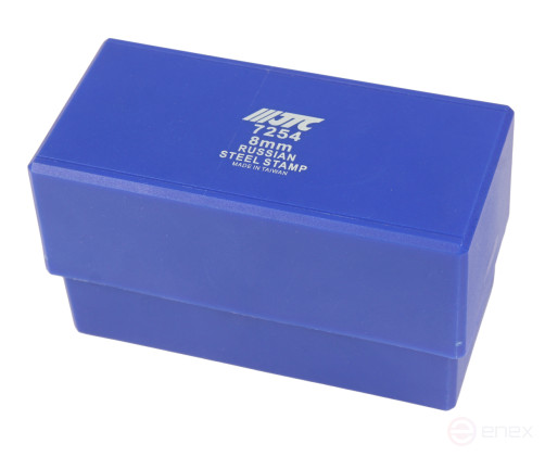 The stamps are letter Cyrillic 8mm (HRC 60+-2 degrees. DIN 1451) JTC