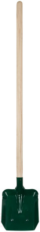 Shovel with stiffeners with wooden handle 220x270x1450 mm