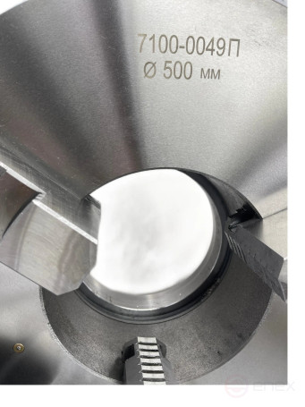 Turning chuck F 500 mm 3-cul. 7100-0049P (K11-500\C11) TORNERI T020743