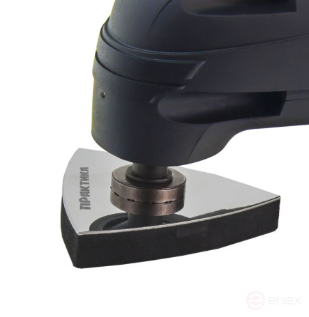 Nozzle for MFI PRACTICE delta sole, VELCRO, WITHOUT holes, for 80 mm sanding plates (240-409)