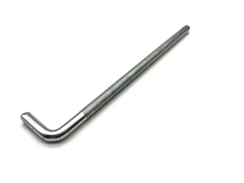 Crutch screw with metric thread 8x300 mm OTS-galvanized (pack of 150 pcs) The World of Clamps, pcs
