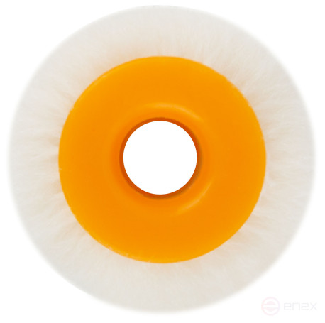 Валик, ядро 15 мм, 100% велюр, ворс 5 мм, под 6 мм ручку, 100 мм