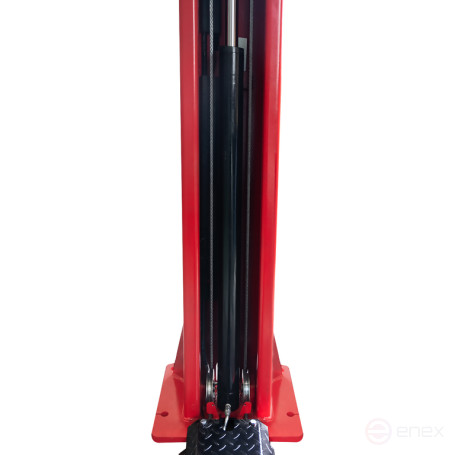 Подъемник электрогидравлический 4т 110-1900мм 2-х стоечный 380В ниж.синхрон. (электр.спуск) GTE