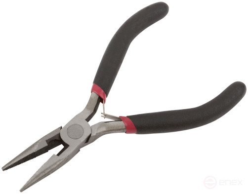 Mini thin-nosed, 125 mm black handles