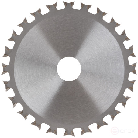 USM saw blade, 125 x 22.2 mm, 24 teeth each in two directions + 2 rings 22.2/20 mm and 22.2/16 mm