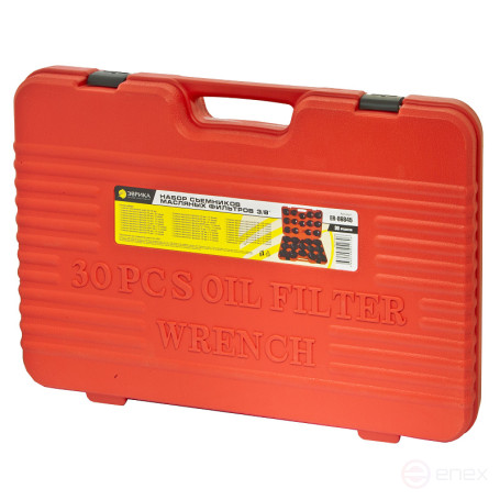 ER-86845 Oil Filter Puller Set 3/8",30p.in EUREKA case /1/4