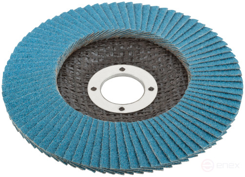 Круг лепестковый торцевой циркониевый Cutop Profi Plus (80 лепестков): 125 х 22,2 мм, Р60