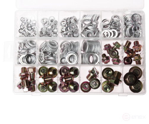 Aluminum washer and crankcase pan stopper (in the box) 534pcs. JTC