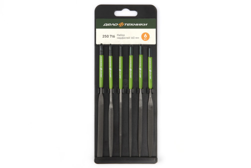 Set of fillets, 6 pcs., Ø 4 mm, length 160 mm.