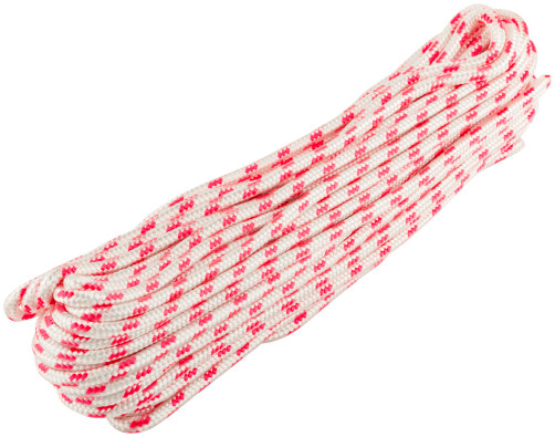 Nylon braided 16-strand halyard with a core of 6 mm x 20 m, r/ n = 700 kgf