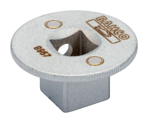 Adapter with 1/2" inner square and 3/4"