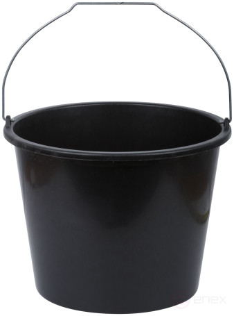 Construction plastic bucket for mixing 12 l mortar