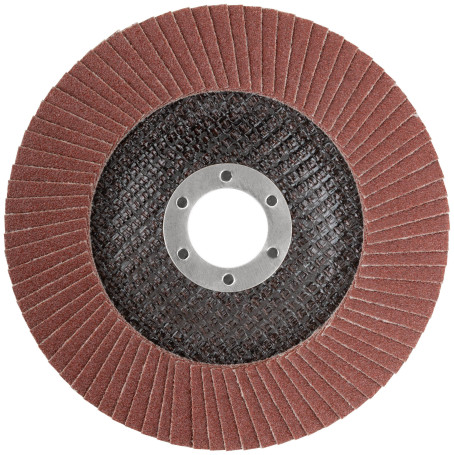 Flat petal end circle 125 mm, P 100