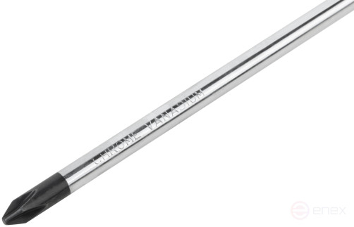 Screwdriver "Master", CrV steel, rubberized handle 6x150 mm PH2