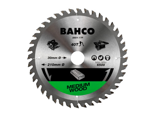 Saw blade on wood (130x20 mm, Z=16, middle tooth)