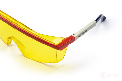 Aviator contrast protective glasses of the RUSOKO trademark