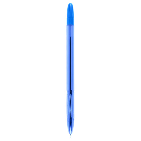 Ballpoint pen STAMM "555" blue, 0.7mm, pastel mix